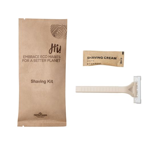 Shaving Set Linea Accessori Cortesia Eco Paper. Confezione da 200 Unità. €0.47/pz